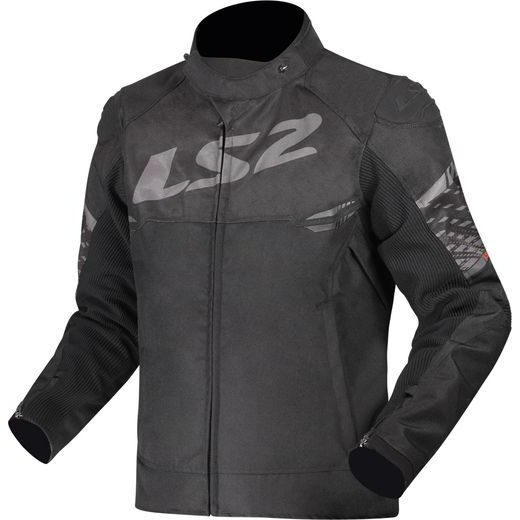 LS2 APEX MAN JACKET BLACK DARK GREY L