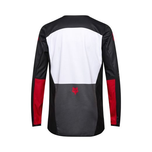 FOX 180 FLOW JERSEY - WHITE/RED