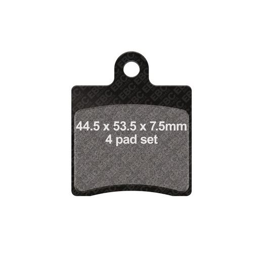 BRZDOVÉ OBLOŽENIE EBC SFA661/4