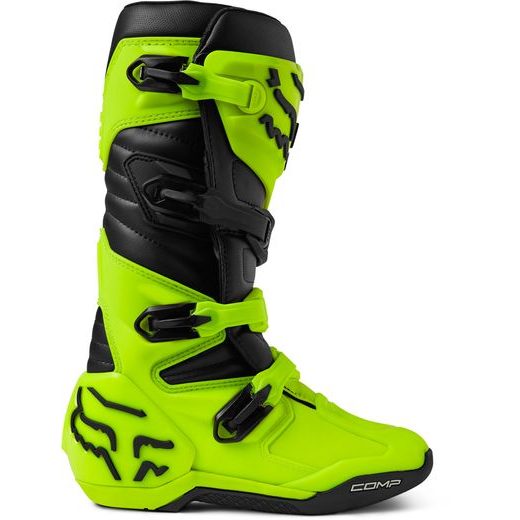 FOX COMP BOOT, FLUO YELLOW MX23