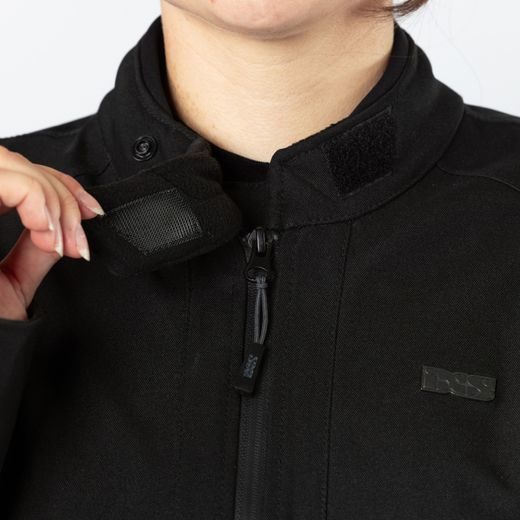 WOMEN'S LAMINATED JACKET IXS TOURSTER-STX 1.0 X2-111605 ČIERNA DXS
