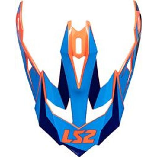 LS2 MX470 PEAK NIMBLE BLACK BLUE ORANGE
