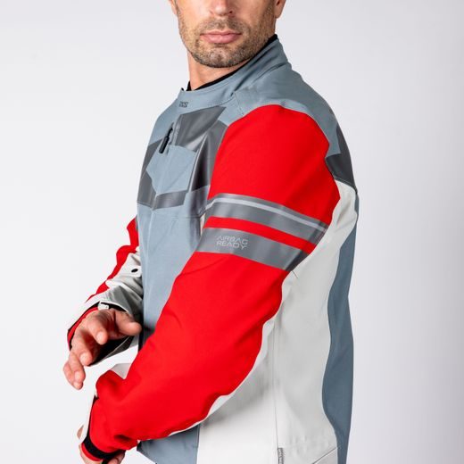LAMINATED JACKET IXS RAPID-STX 2.2 X2-311426 BLUE GREY-RED XL