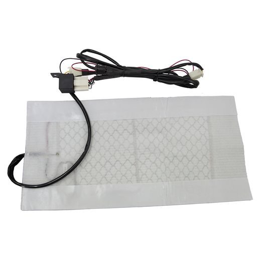 SHARK VYHŘÍVÁNÍ SEDADLA PRO SKÚTRY/ČTYŘKOLKY/MOTOCYKLY,12V,35WATT, 19,5X39,5CM