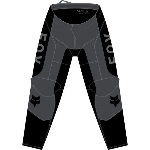 FOX 180 NITRO PANT - EXTD SIZES BLACK/GREY MX24