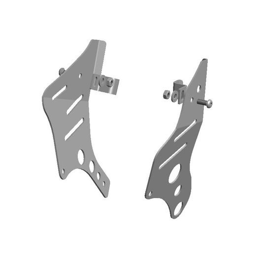 XRW FRAME GUARD NATURAL - ARTIC CAT DVX 400