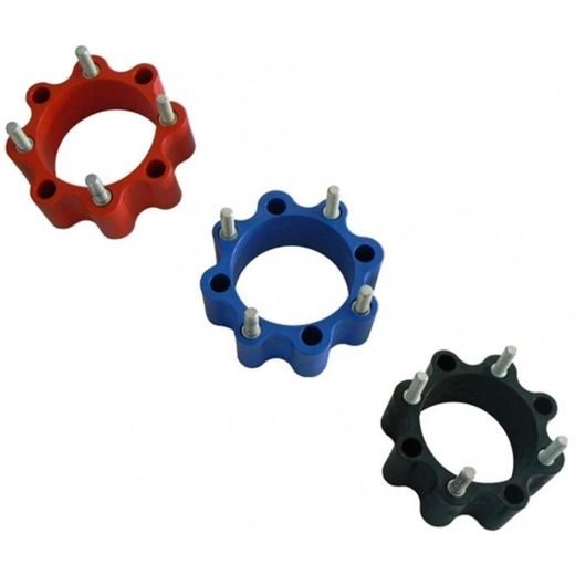 XRW WHEEL SPACERS POLYAMIDE BLACK - 45MM Ø156 - Ø144