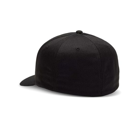 FOX HEAD TECH FLEXFIT HAT, BLACK/CHARCOAL