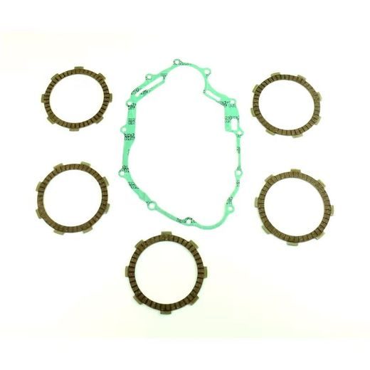FRICTION PLATES KIT WITH CLUTCH COVER GASKET ATHENA P40230091