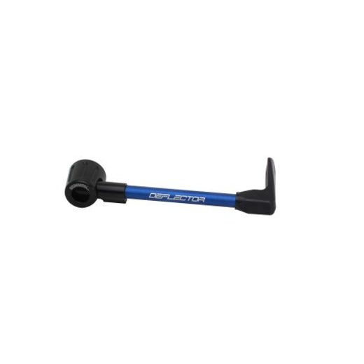LEVER GUARD ACCOSSATO WITH BLUE HOSE AND JOINT RIGHT, ALUMINIUM