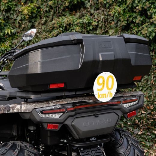SHARK ATV PLASTOVÝ BOX AX92 NA ŠTVORKOLKU CF MOTO X450/X520 (GEN.1)