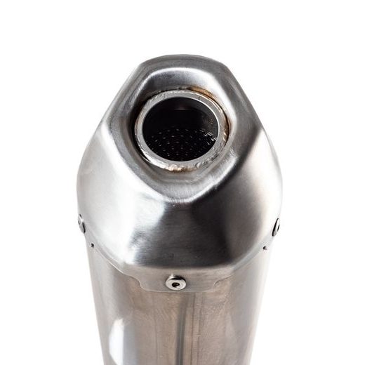 KONCOVKA VÝFUKU SLIP-ON GPR PENTACROSS INOX PNT.MX.75.IO BRUSHED STAINLESS STEEL INCLUDING LINK PIPE