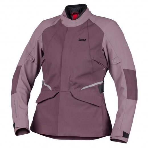DÁMSKA BUNDA S LAMINOVANOU MEMBRÁNOU IXS TOURSTER-STX 4.0 X2-111617 EGGPLANT PURPLE-MAROON PURPLE XXL