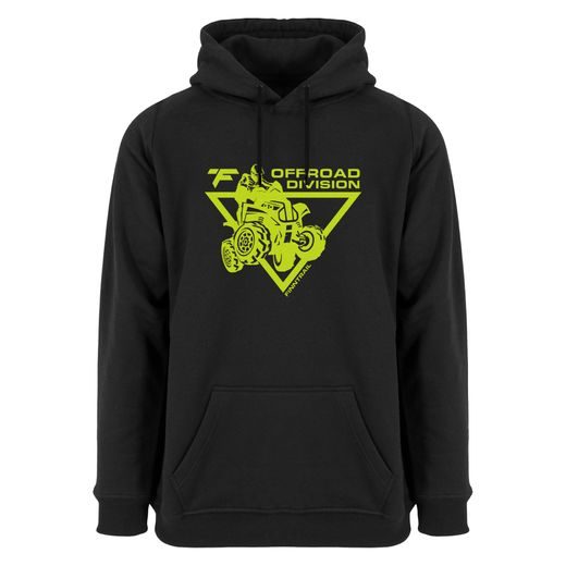 FINNTRAIL HOODY ATV BLACKYELLOW