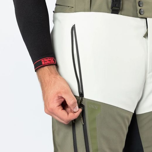 LAMINATED PANTS IXS VENTURE-GTX 1.0 X2-005405 GREY-OLIVE 3XL