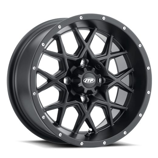 ITP HURRICANE 15X7 (5+2) 4/136 MATTE BLACK