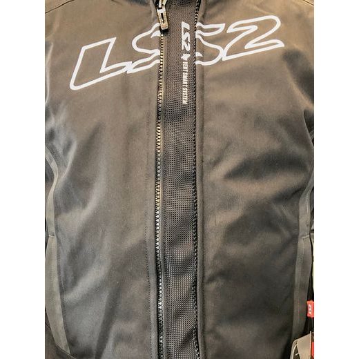 LS2 GATE LADY JACKET BLACK DARK GREY