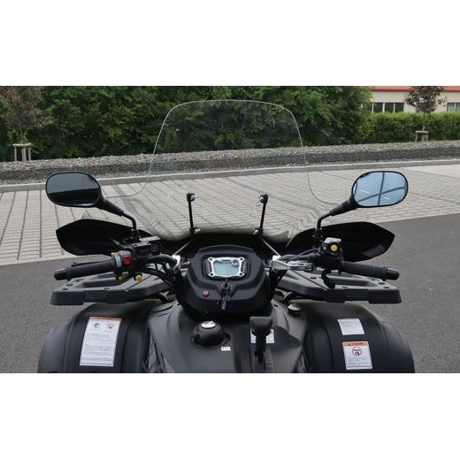 SHARK PŘEDNÍ PLEXI WINDSHIELD (VČETNĚ MONTÁŽNÍ SADY)