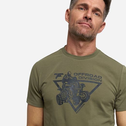 FINNTRAIL T-SHIRT ATV KHAKI