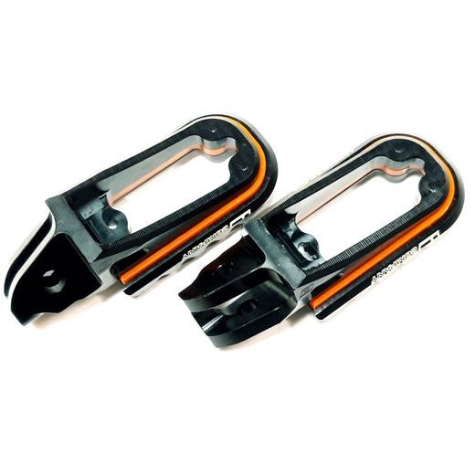 FASST IMPACT MOTO PEG 2023+ KTM/HUSQ/GASGAS SHORT ORANGE