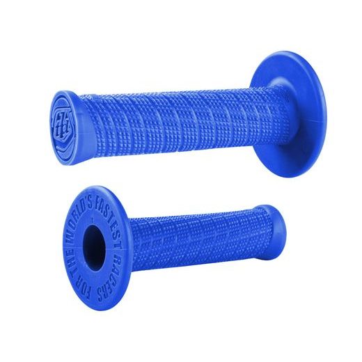 ODI GRIPS MX TLD SINGLE PLY, TROY LEE BLUE
