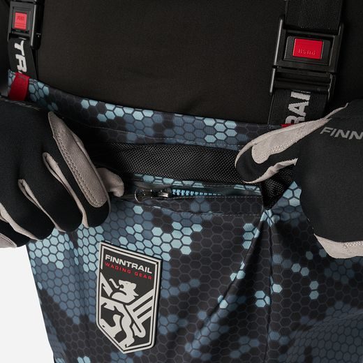 FINNTRAIL WADERS ENDURO CAMO GREY