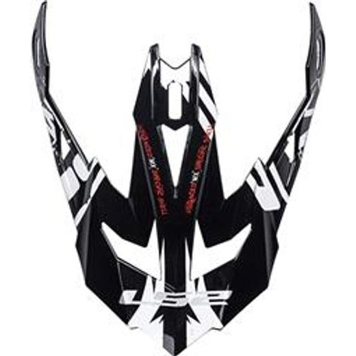 LS2 MX470 PEAK EMPEROR BLACK WHITE RED