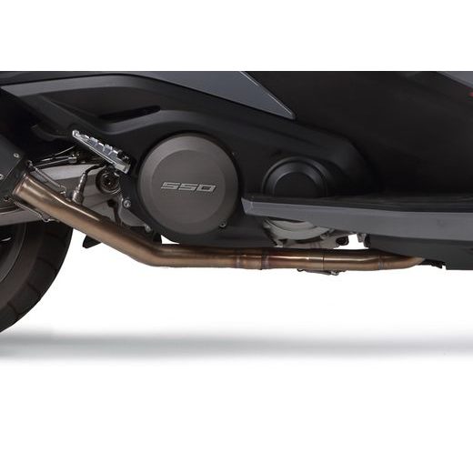 VÝFUK KOMPLETNÝ GPR NEW GRAND PRIX EVO TITANIUM KYM.7.RACE.GPAN.TO BRUSHED TITANIUM INCLUDING REMOVABLE DB KILLER