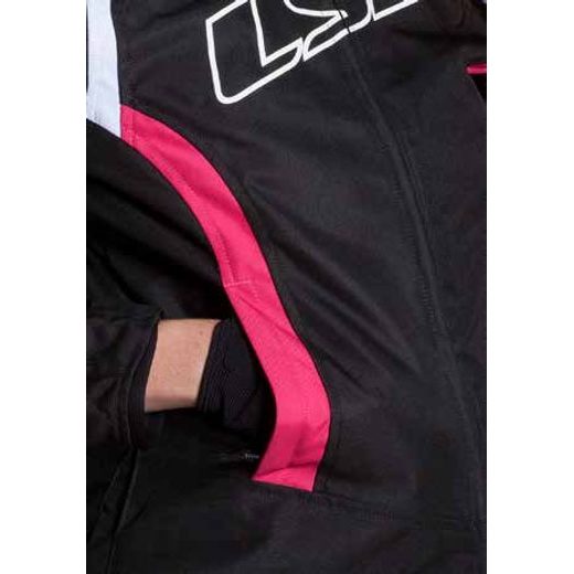 LS2 GATE LADY JACKET BLACK PINK