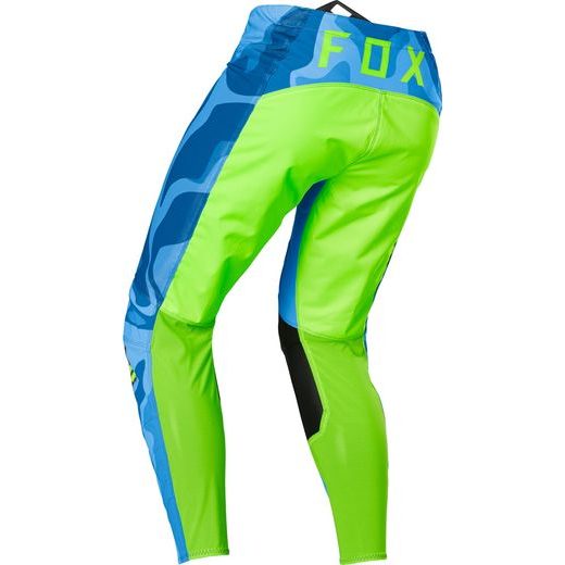 FOX AIRLINE EXO PANT, BLUE/YELLOW MX23