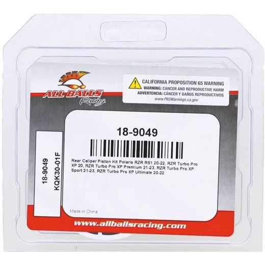 CALIPER PISTON KIT ALL BALLS RACING 18-9049