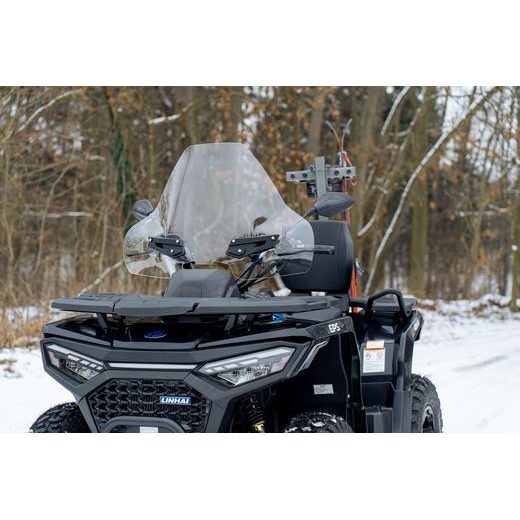SHARK ATV WINDSHIELD (UNIVERSAL WITH MOUNTING KIT) 2025