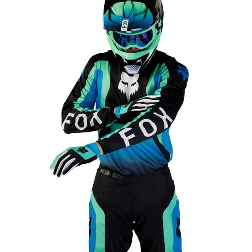 FOX 180 BALLAST JERSEY - BLACK/BLUE MX24