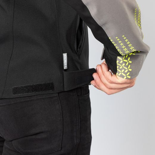 LAMINATED JACKET IXS RAPID-STX 1.0 X2-311405 ANTHRACITE-LIME XS