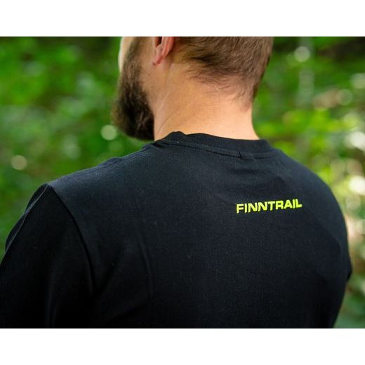 FINNTRAIL T-SHIRT ATV BLACKYELLOW