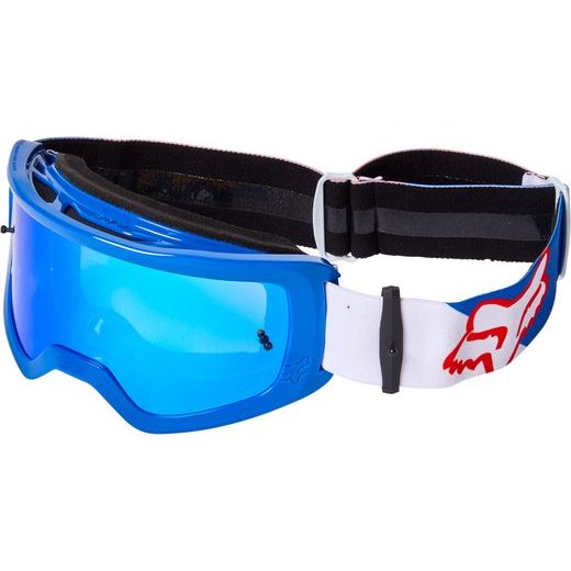 FOX MAIN SKEW GOGGLE - SPARK - OS, WHITE/RED/BLUE MX