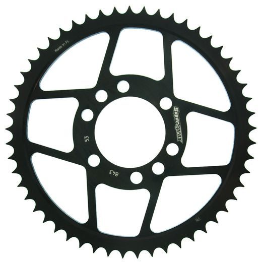 REŤAZOVÁ SADA EK - STRIEBORNÝ REŤAZ 428 DEH, NETESNENÝ, KOLIESKO SUPERSPROX, ROZETA SUPERSPROX PRE YAMAHA DT 125 LC 1985-1988