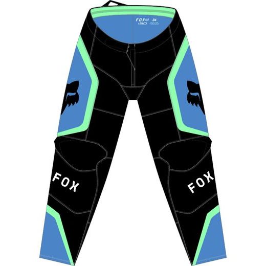 FOX 180 BALLAST PANT - BLACK/BLUE MX24