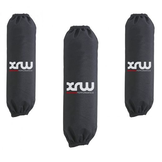 XRW SHOCK COVER BLACK NEOPRENE - HONDA TRX 400