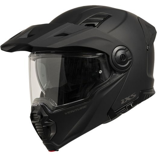 FLIP-UP HELMET IXS VENTURE 1.0 X15903 MATNÁ ČIERNA S