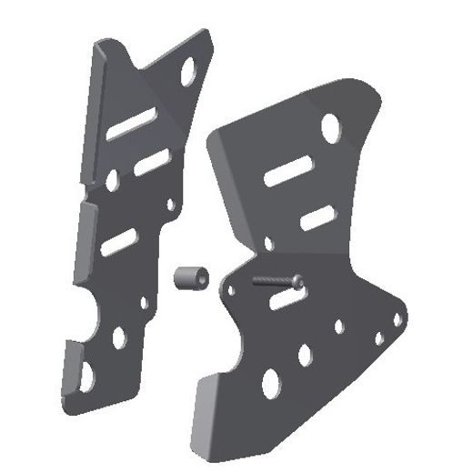 XRW FRAME GUARD YAMAHA YFM 350R