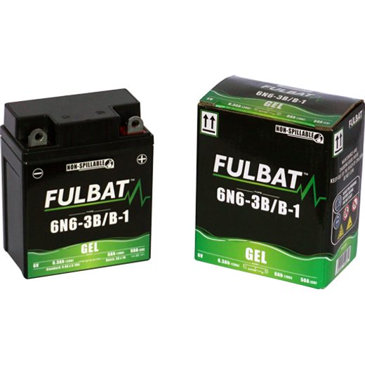 GELOVÝ AKUMULÁTOR FULBAT 6N6-3B/B-1 GEL