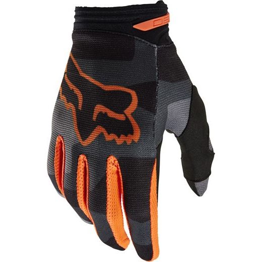FOX 180 BNKR GLOVE, GREY CAMO MX23
