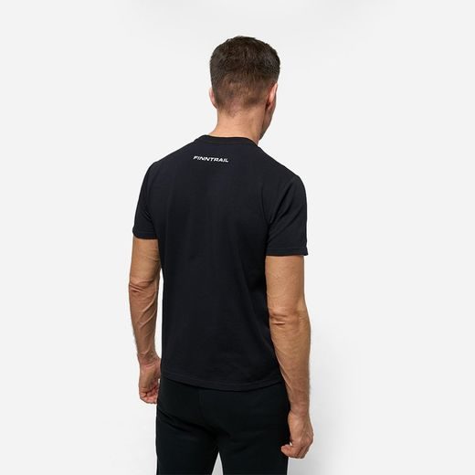 FINNTRAIL T-SHIRT ATV SKULL BLACK