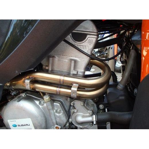 VÝFUK KOMPLETNÝ GPR DEEPTONE CO.ATV.28.1.DEATV BRUSHED STAINLESS STEEL INCLUDING REMOVABLE DB KILLER