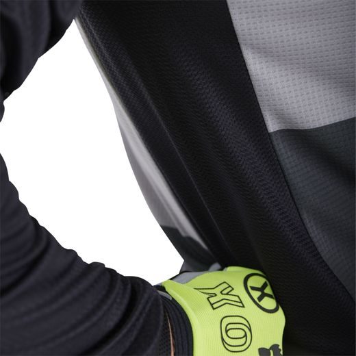 FOX 180 FLOW JERSEY - BLACK/YELLOW
