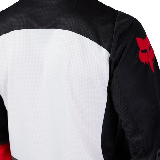 FOX 180 FLOW JERSEY - WHITE/RED
