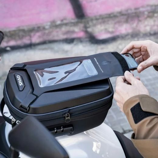 TANKBAG SHAD E09CL PRO X0SE09CLP PRE CLICK SYSTÉM SO ZÁMKOM A KĽÚČOM