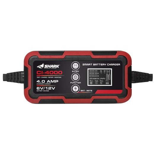 SHARK BATTERY CHARGER CI-4000 LI-ION, AGM, GEL AND OTHERS