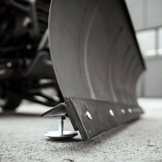 SHARK SNOW PLOW 59" STEEL BLACK (150 CM) WITH QUICK ADAPTER